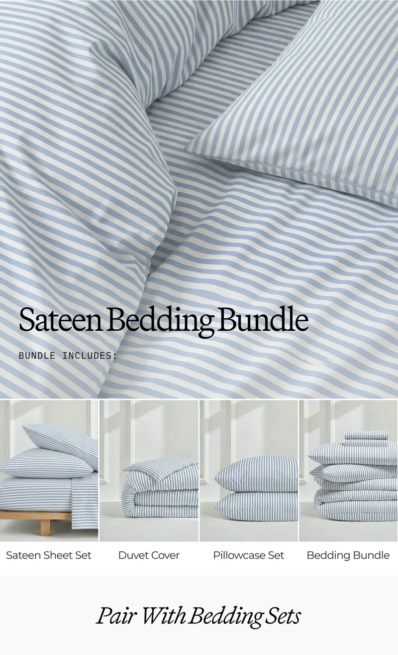 Sateen Bedding Bundle