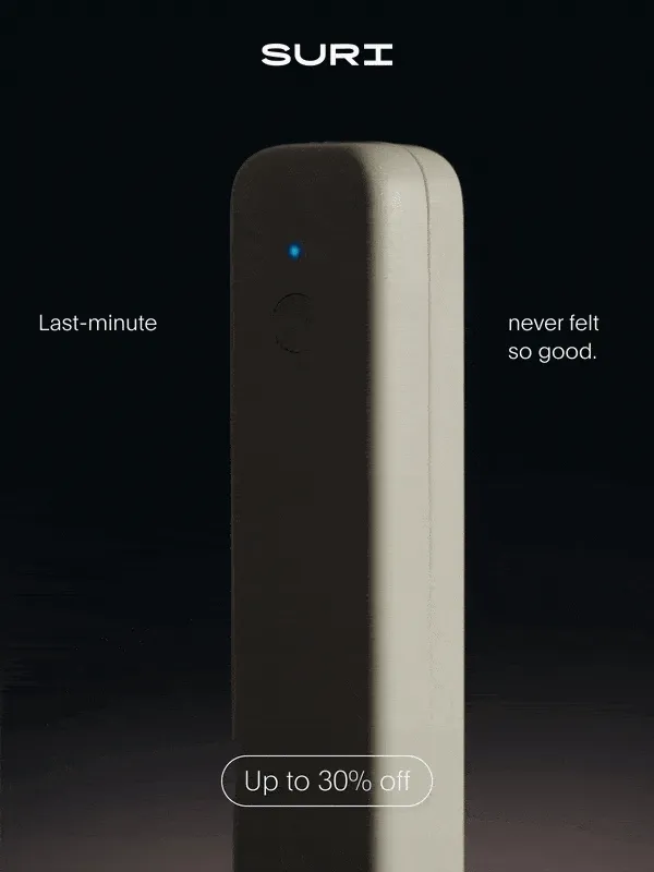 suri - last-minute never felt so good - up to 30% off
