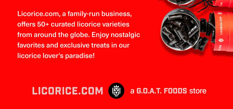 Licorice.com, a family-run business, offers 50+ curated licorice varieties from around the globe. Enjoy nostalgic favorites and exclusive treats in our licorice lover's paradise!
