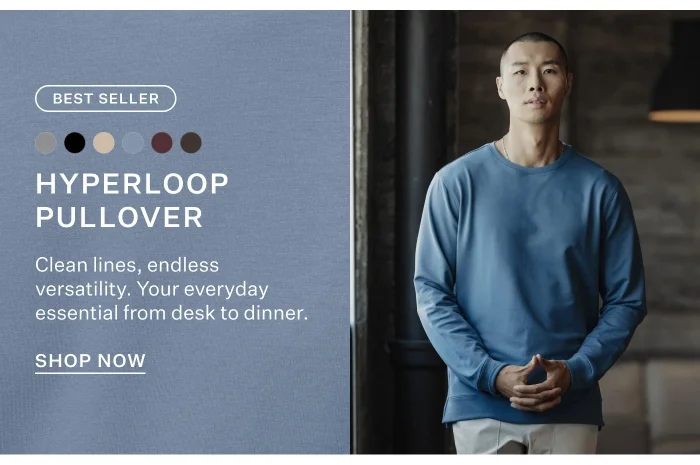 Hyperloop Pullover Split-Hem