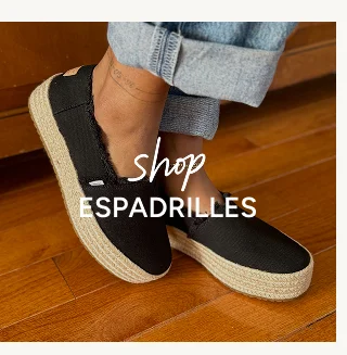 Shop Espadrilles - Button