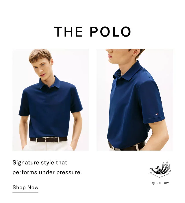 THE POLO Signature style that performs under pressure. Shop Now