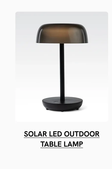 Solar LED Outdoor Table Lamp