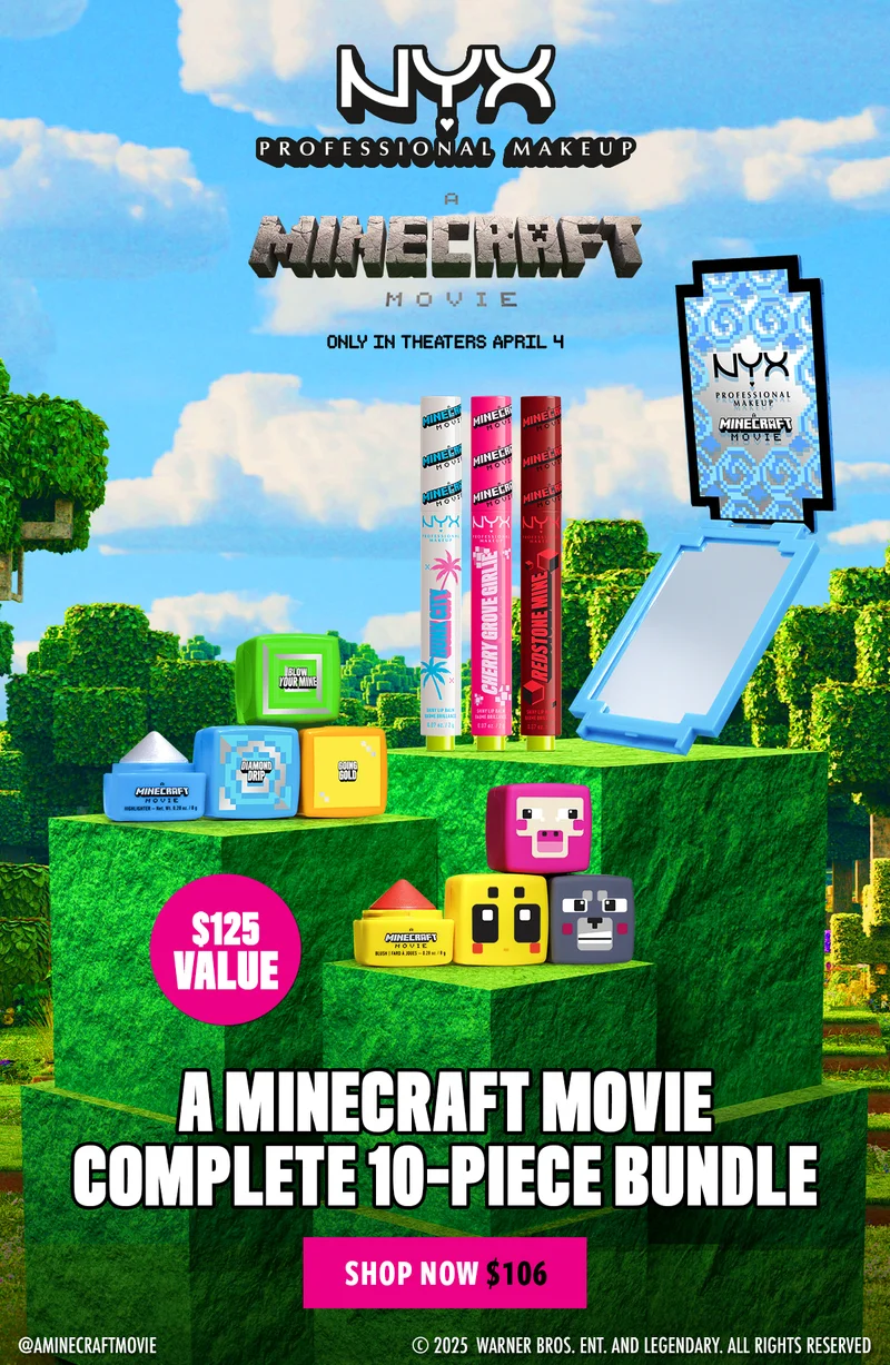 A MINECRAFT MOVIE COMPLETE 10-PIECE BUNDLE