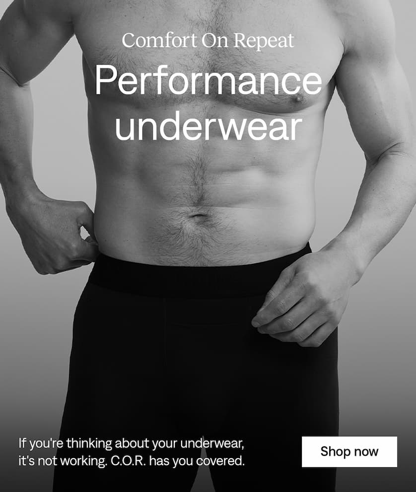 Comfort on Repeat. Shop perfomance underwear