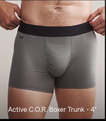 Active C.O.R. Boxer Trunk - 4"