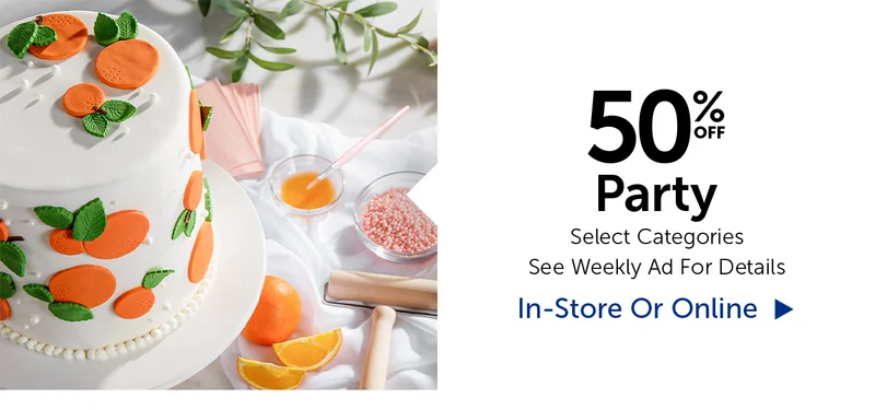 50% Off Party - Select Categories