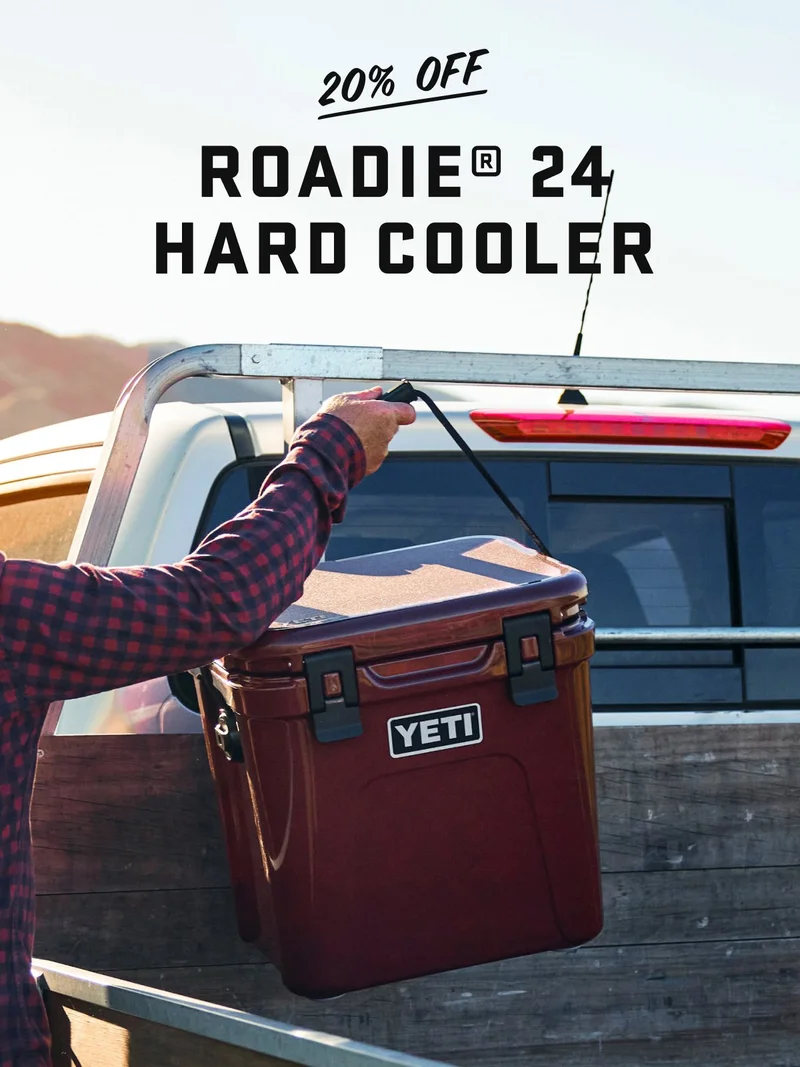 20% Off Roadie® 24 Hard Coolers
