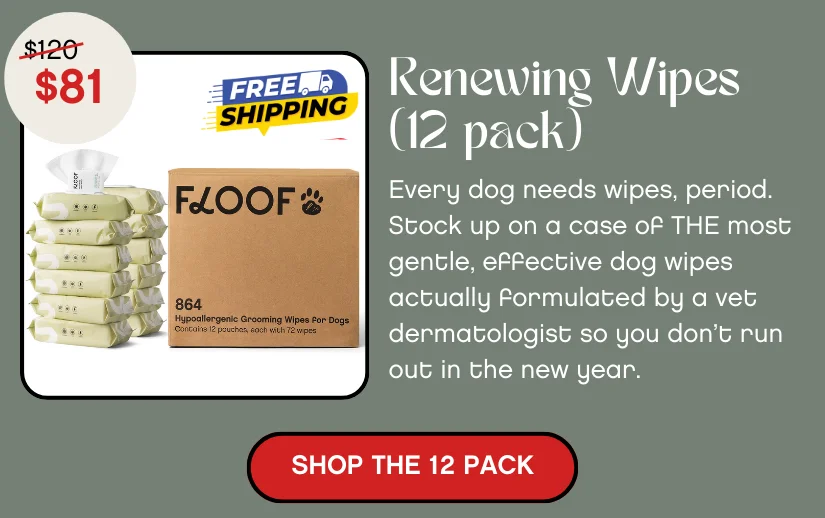 Floof Renewing Wipes 12 Pack