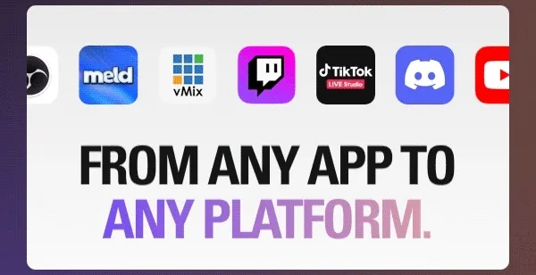 From any app to any platform.