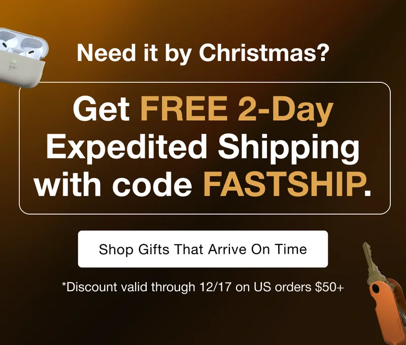 Need it by Christmas? Get FREE 2-Day Expedited&nbsp;Shipping with code discount code. Shop Gifts That Arrive On Time *Discount valid through 12/17 on US orders $50+