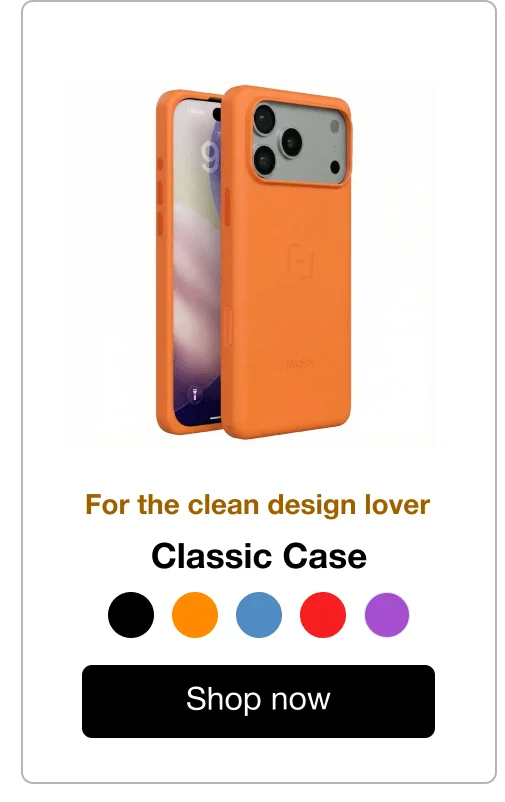 For the clean design lover Classic Case