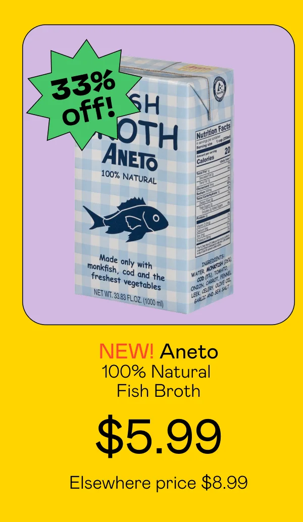 100% Natural Fish Broth