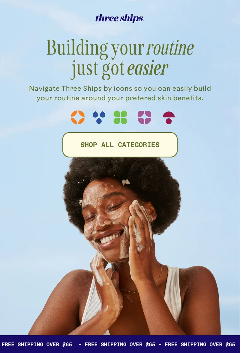 Building your routine just got easier. Shop all categories.