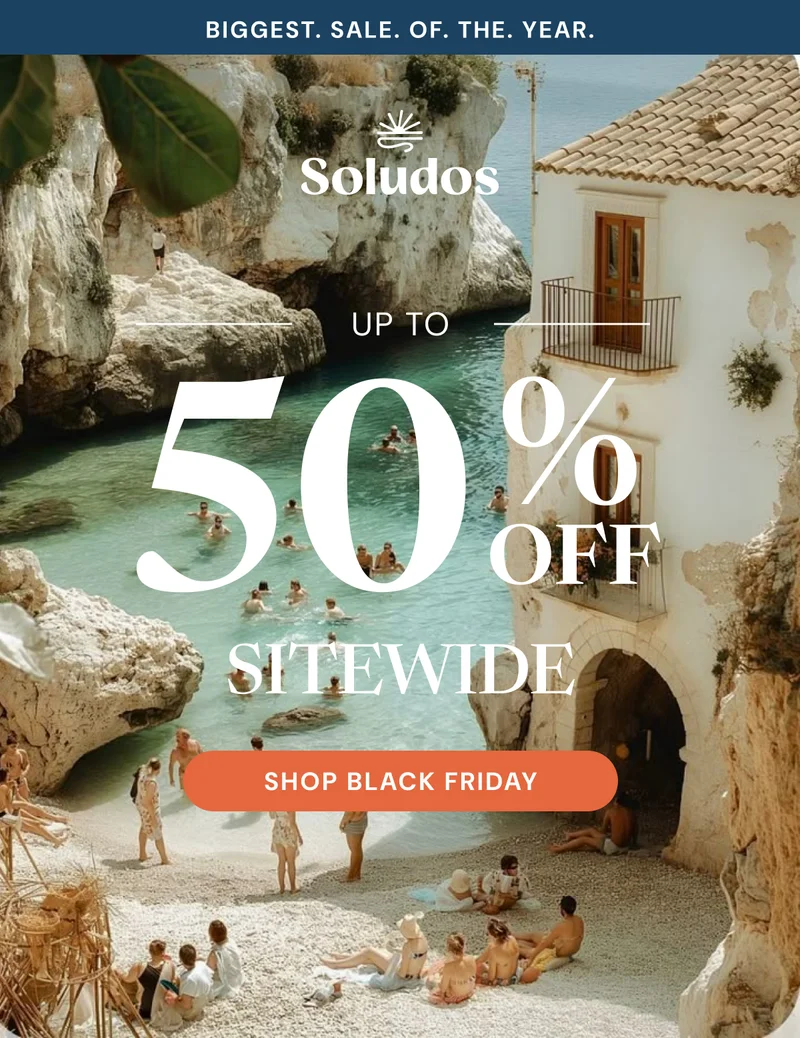 Biggest. Sale. Of. The. Year.: UP TO 50% OFF SITEWIDE