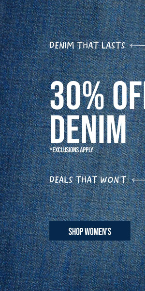 30% off Denim Shop Women's