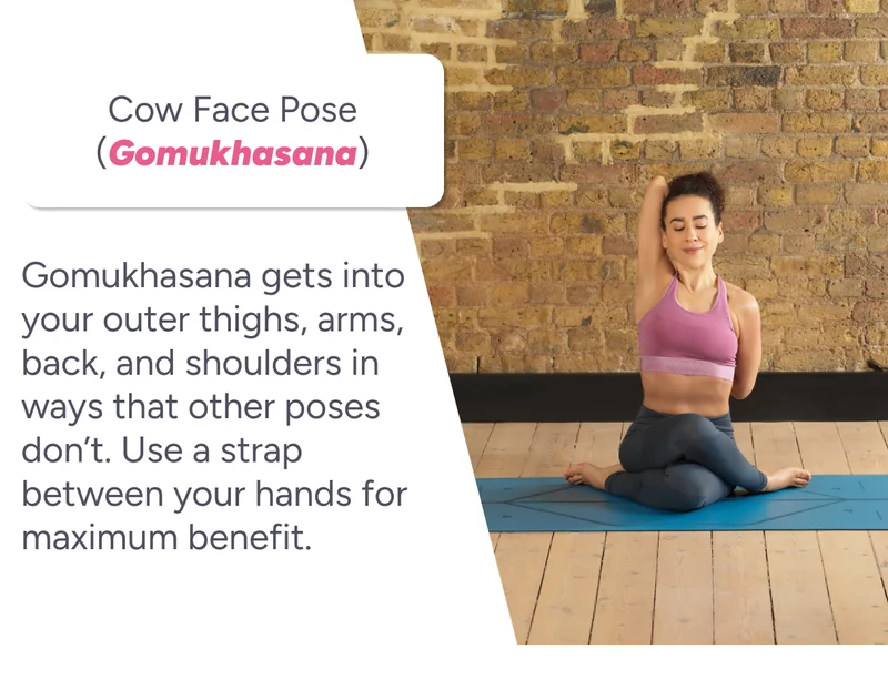 Cow Face Pose