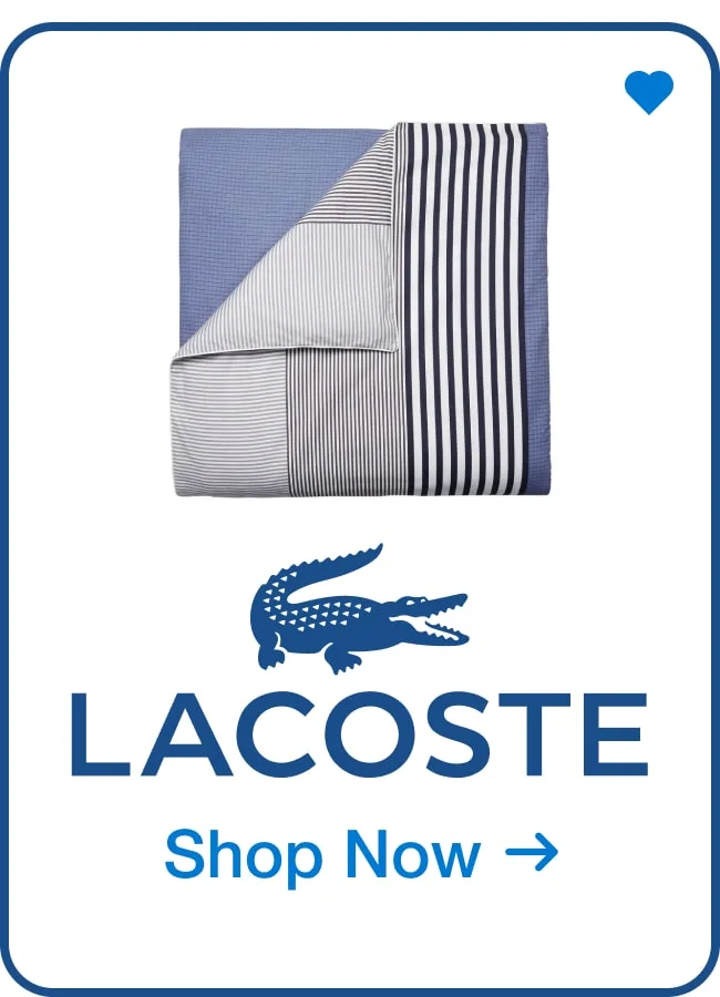 Lacoste — Shop Now!