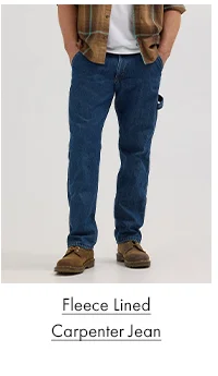 Fleece Lined Carpenter Jean