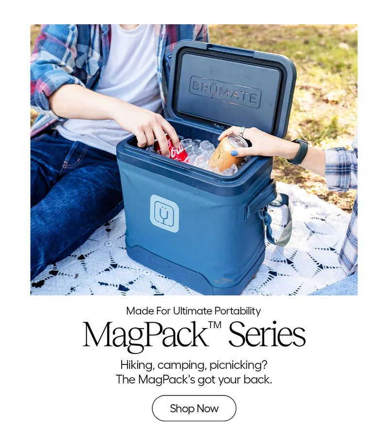 Made For Ultimate Portability- MagPack Series. Hiking, campaing, picnicking? The MagPack's got your back, - Shop Now