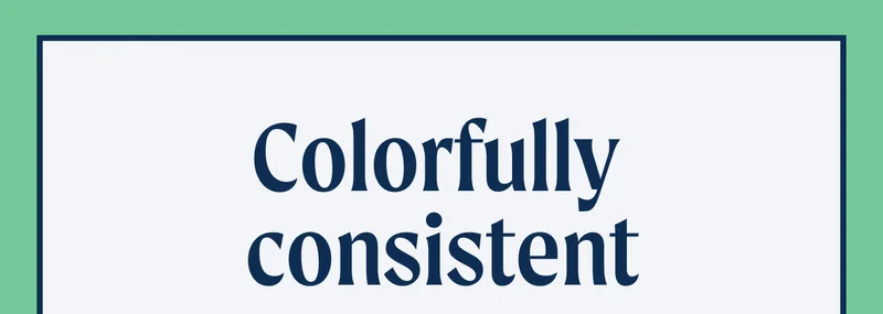 Colorfully consistent