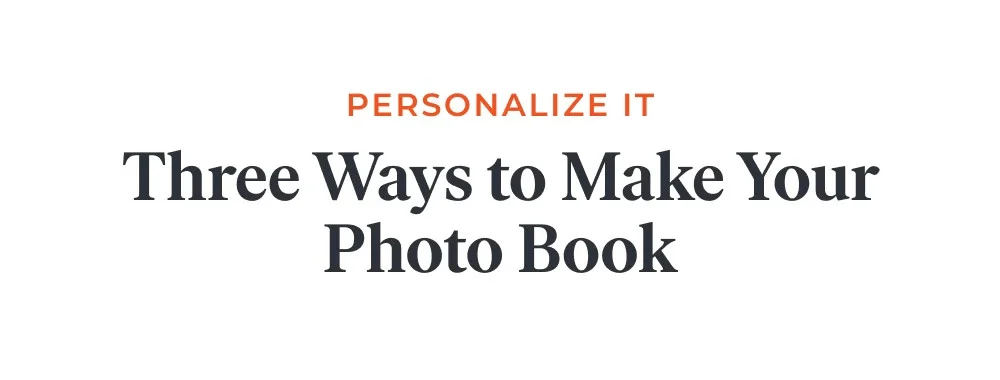 Take up to 50% off almost everything + an extra 25% off photo books when you buy 2+