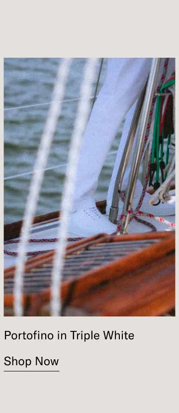Portofino in Triple White. Shop Now