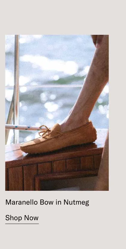 Maranello Bow in Nutmeg. Shop Now