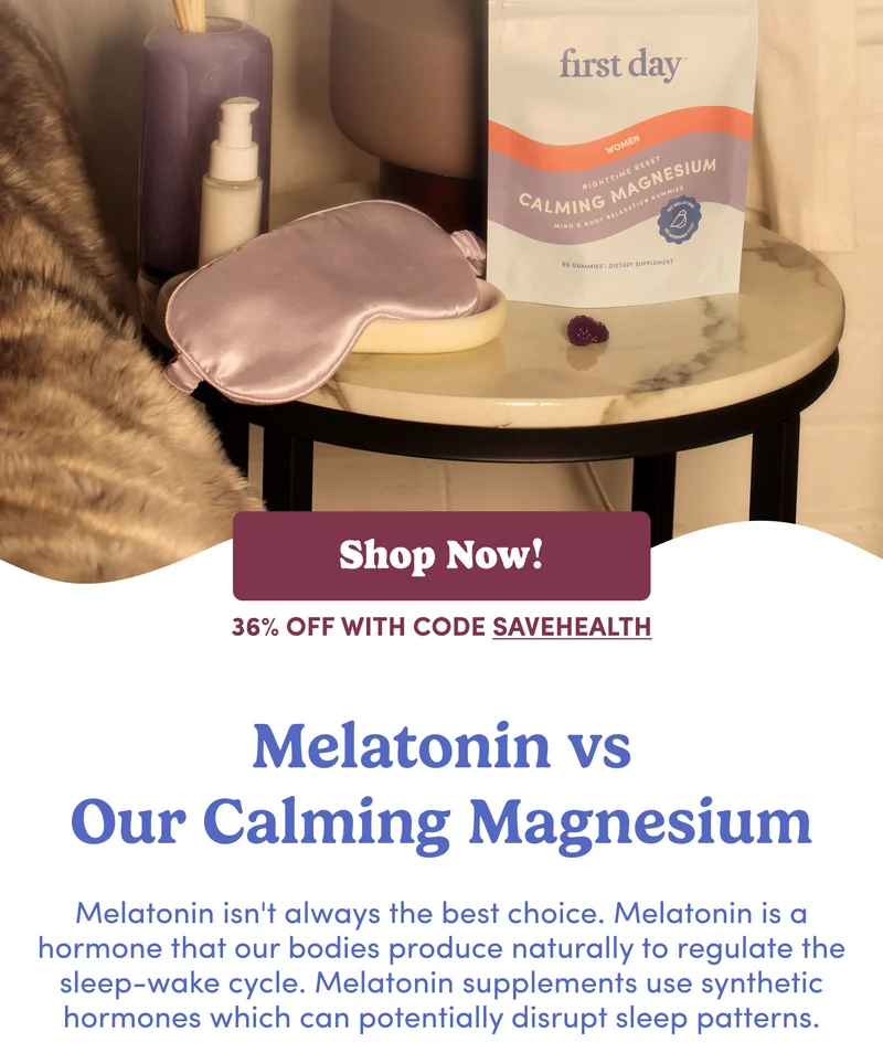 Melatonin vs our Calming Magnesium