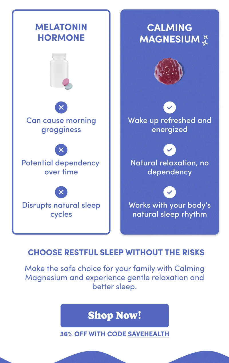 Choose restful sleep without the risks!