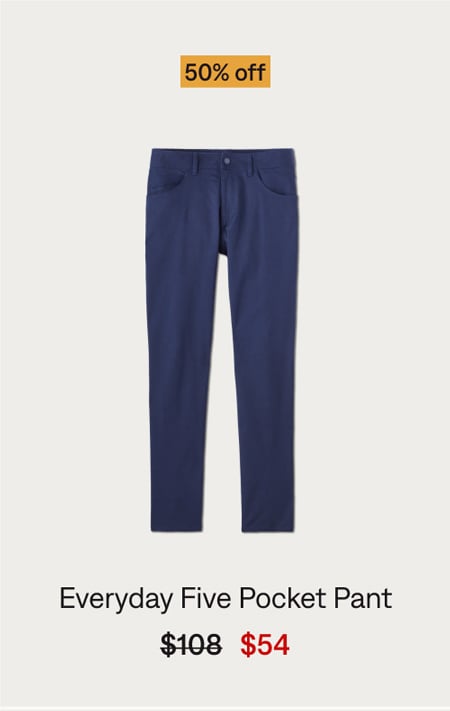 Everyday Five Pocket Pant