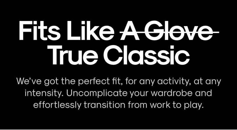 Fits Like True Classic
