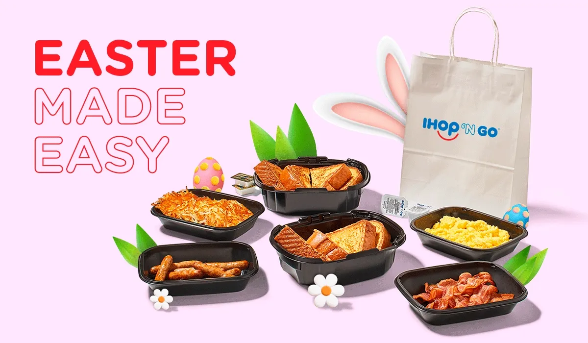 EASTER MADE EASY WITH IHOP 'N GO