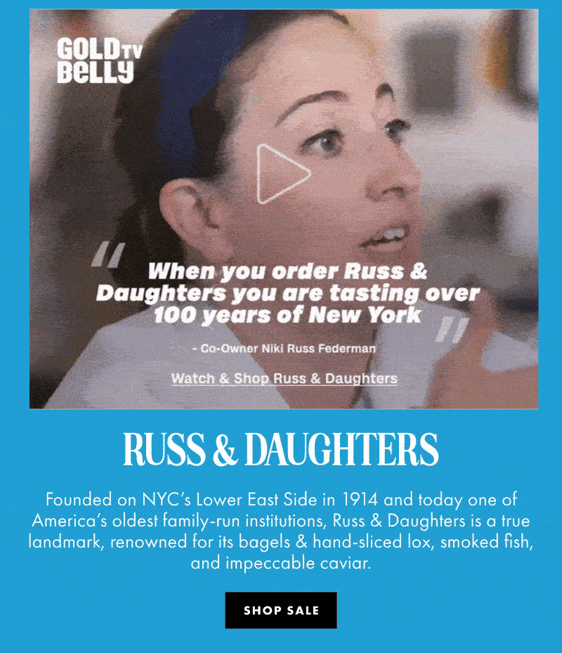 Legendary NYC Appetizing Since 1914 Legendary NYC Appetizing Since 1914