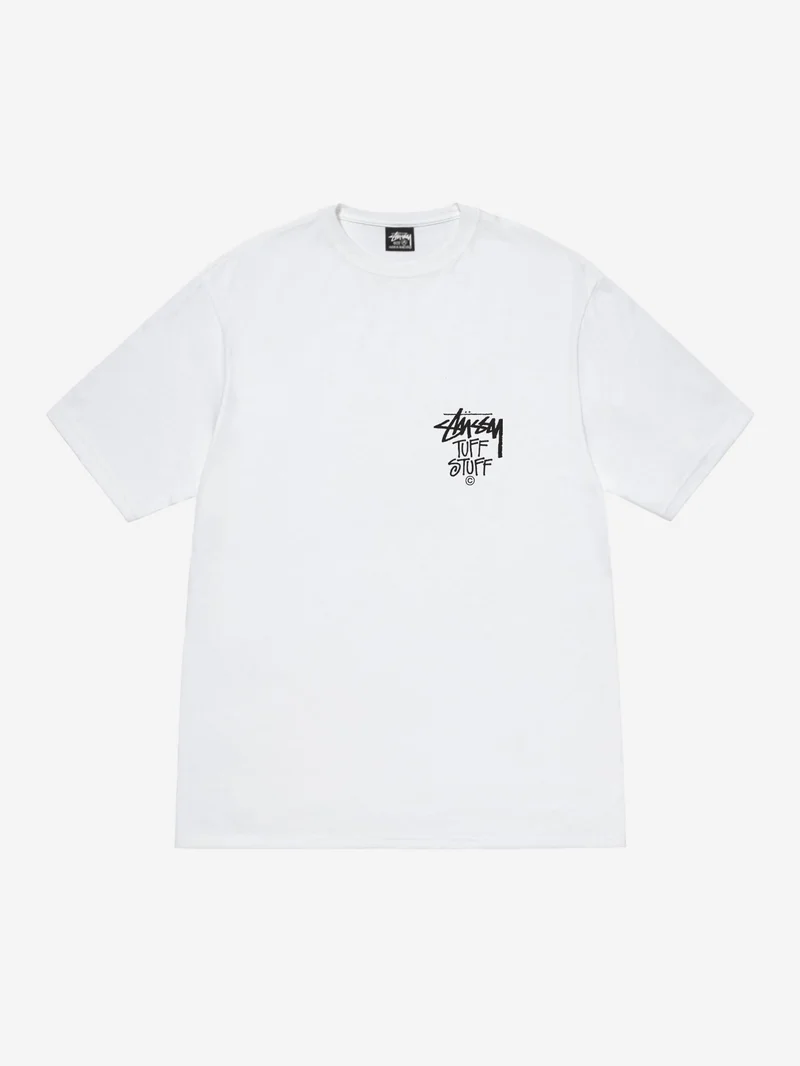 Image of Stussy Tuff Stuff T-Shirt - White
