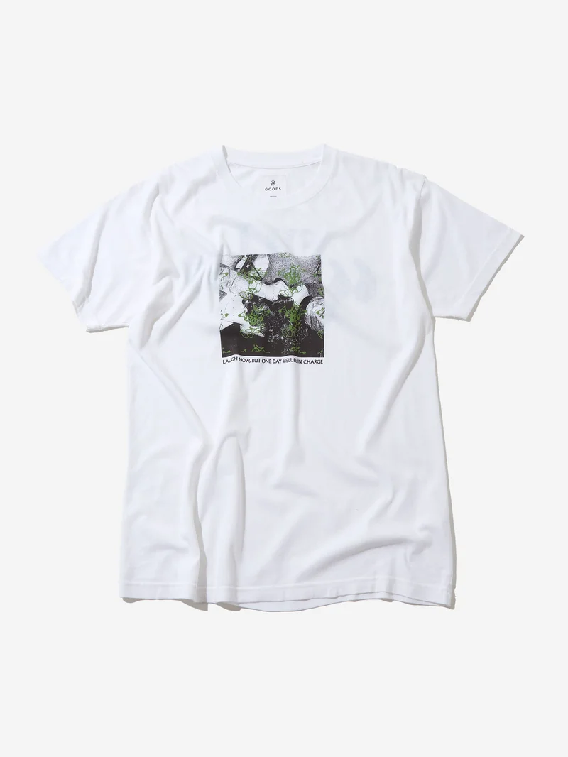 Image of Goodhood x Ed Davis Fill The Void T-Shirt - White