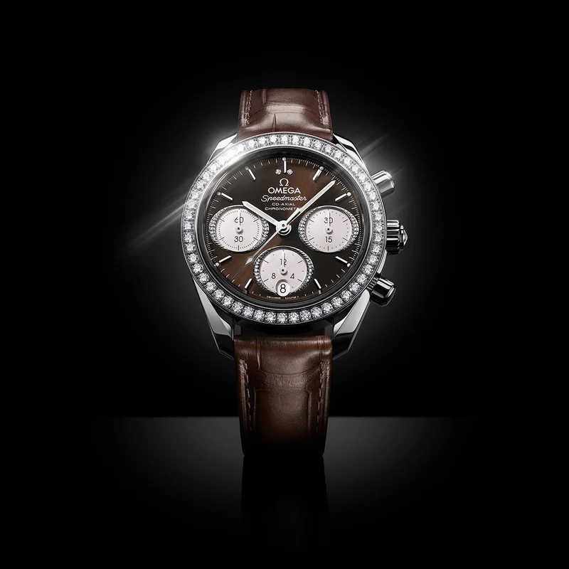 Speedmaster 38 with leather strap