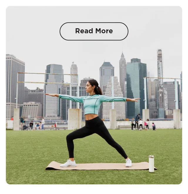 Read More - Girl in Park Doing Yoga
