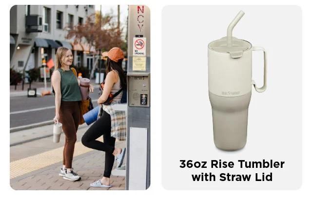 36oz Rise Tumbler with Straw