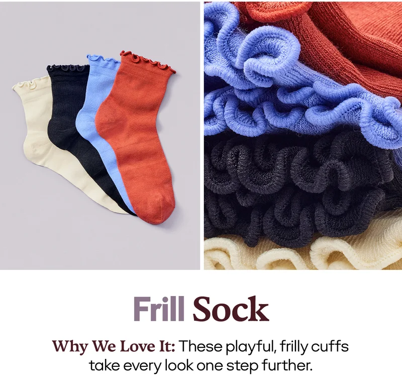 Frill Sock