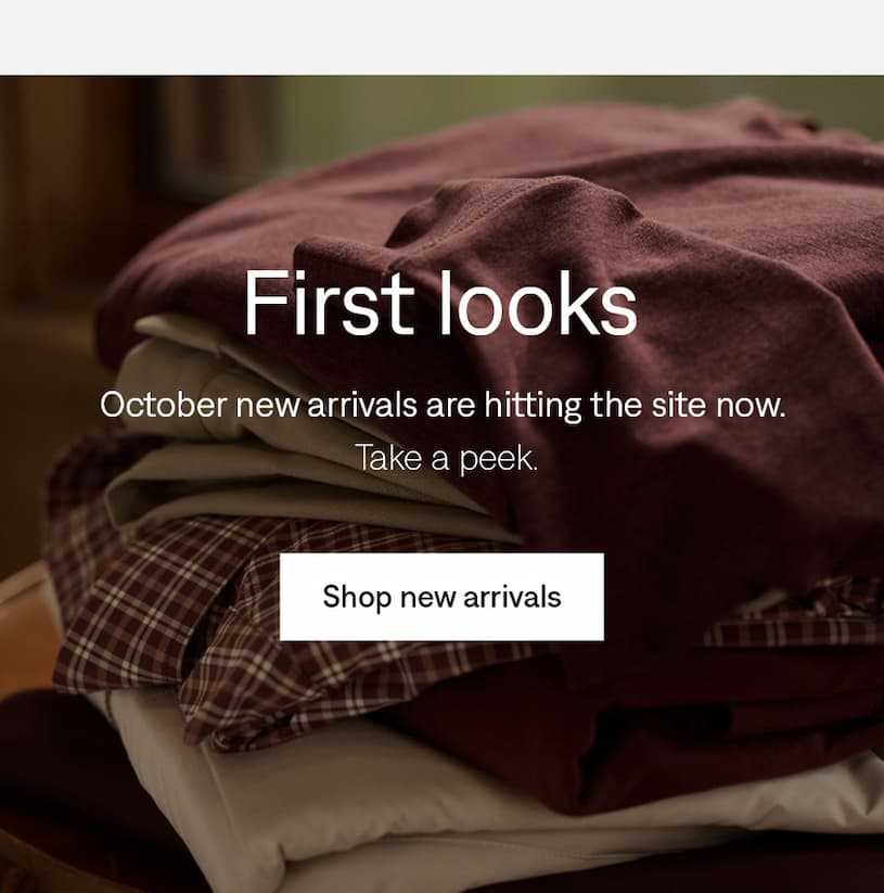 First looks: Shop new arrivals