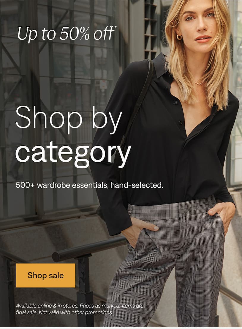 Up to 50% off. Shop by category for her