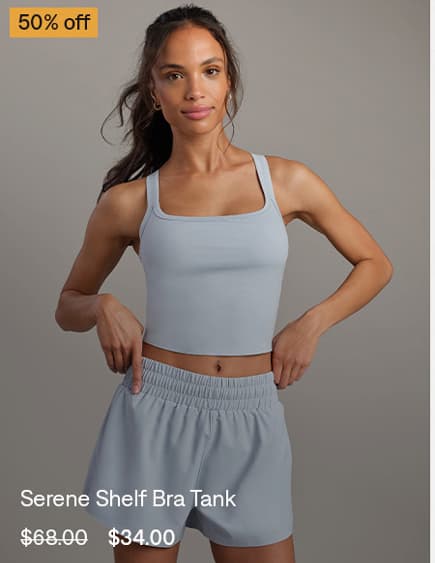 Serene Shelf Bra Tank