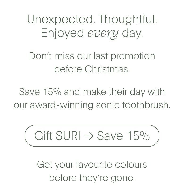 SURI Save 15%