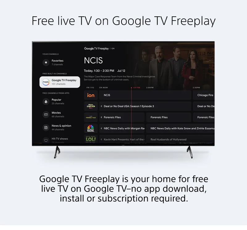Free live TV on Google TV Fireplay | Google TV Freeplay is your home for free live TV on Google TV–no app download, install or subscription required.