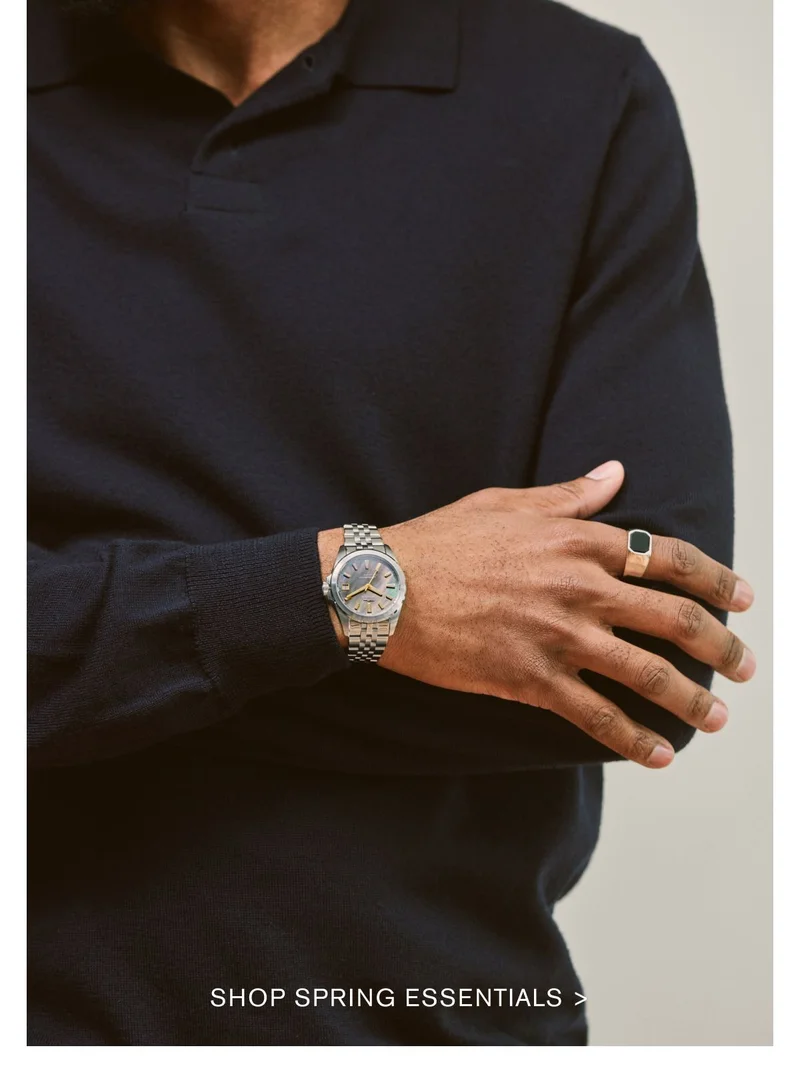 SHOP SPRING ESSENTIALS >