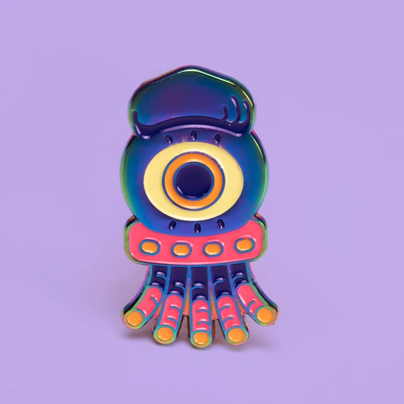 Image of Alien Enamel Pin