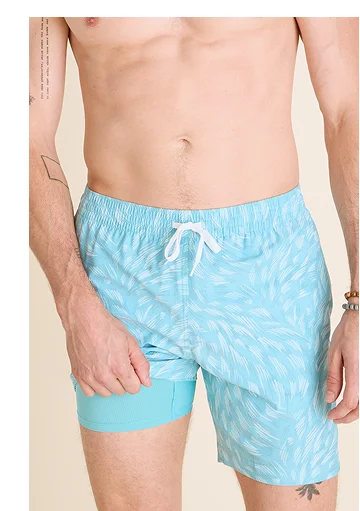 Lined Classic Swim Trunk: The Whirlpools 7"