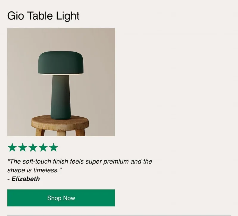 Gio Table Light