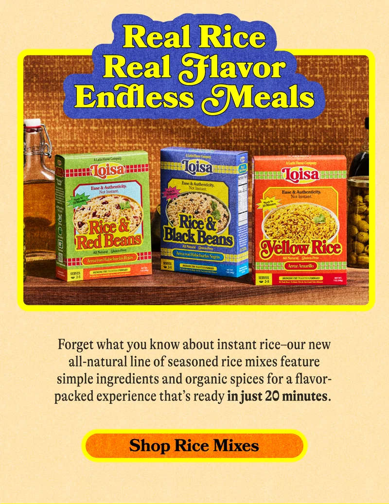 Real Rice Real Flavor endless Meals. Forget what you know about instant rice-our new all-natural line of seasoned rice mixes feature simple ingredients and organic spices for a flavor- packed experience that’s ready in just 20 minutes. Shop Rice Mixes